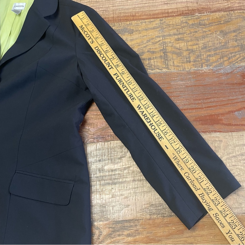 Chico's women’s Large lined Blazer Jacket - Picture 5 of 7